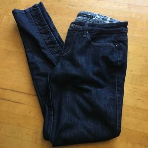 Joe’s Button Ankle Chelsea Jeans Size 26